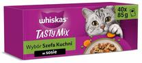 Mitrā kaķu barība Whiskas Tasty Mix Chef’s Selection in Sauce, 0.085 kg, 40 gab.