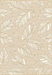 Paklājs Domoletti Genova 938-0501-6525-90, bēša krās./smilškrāsas, 195 cm x 135 cm