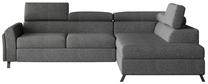 Kampinė sofa Kairos Inari 96, tamsiai pilka sp., dešininė, 197 x 265 cm x 95 cm