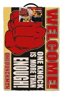 Licenced One Punch Man One Knock Doormate 60x40cm