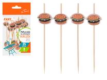 Sumuštinių smeigtukai Simple Solution Burger 91873, 90 mm, 25 vnt.