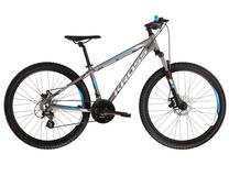 Dviratis kalnų Kross Hexagon 3.0, 27.5 ", L rėmas, pilka sp./žydra sp.
