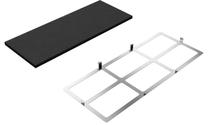 Rinkinys Bosch DWZ0IN0T0, juoda sp./nerūdijančiojo plieno sp.