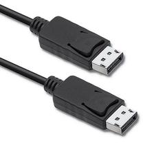 Kabelis Qoltec 50374 Display port 1.2, Display port male, 3 m, juoda sp.