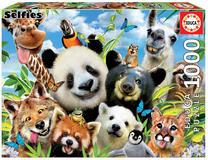 Dėlionė Pets Selfie, 48 cm x 68 cm, 1000 vnt., įvairių spalvų