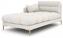 Sofa Micadoni Home Mamaia Chaise Longue, smėlio sp., kairinė, 185 x 105 cm x 75 cm