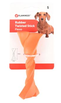 Игрушка для собаки, таскать Karlie Flamingo Flexo KF06350, 12 см, oранжевый цв., S