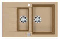 Кухонная мойка Alveus Cadit 70, гранит, 50 см x 79 см x 20 см, коричневатый цв.