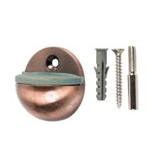 Durų atrama Haushalt DS013CC, 2.5 cm, Ø 4.5 cm, guma/plienas, vario sp.