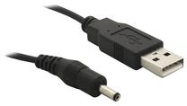 Vads Delock USB A male, DC jack, 1.5 m