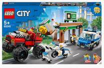 Konstruktorius LEGO City Policijos sunkvežimio monstro apiplėšimas 60245, 362 vnt.