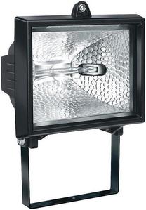 Prožektor ilma liikumisandurita, seinakinnitus Actis, 500 W, IP44, must v.