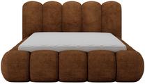 Lova dvigulė Oloroso Plush Avexin 30, 180 x 200 cm, brick red s., be čiužinio, su grotelėmis