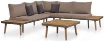 Lauko baldų komplektas VLX 4 Piece Garden Lounge Set