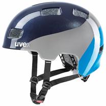 Шлемы велосипедиста детские Uvex 4, синий цв., 51-55 см