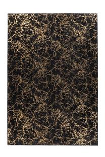 Ковер комнатные Me Gusta Bijou 225, золотой цв./черный цв., 230 см x 160 см