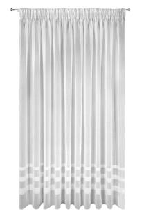 Dienas aizkari FAU-01, balta krās./pelēka krās., 300 cm x 250 cm