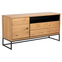Spinta Dalarna, ruda sp./juoda sp., 150 cm x 45 cm x 75.8 cm