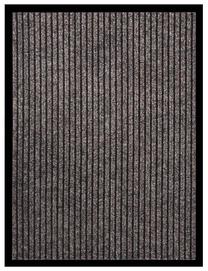 Durvju paklājs VLX Striped 331602, bēša krās., 80 cm x 60 cm x 0.8 cm