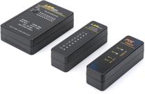 Тестер Digitus Network and Communication Cable Tester DN-14001-1, 55 x 25 мм, черный цв.