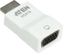 Adapteris Aten VC810-AT HDMI, HD D-Sub 15-pin female, balta krās.