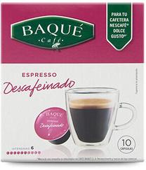 Kavos kapsulės Cafe Baque Decaffeinated Espresso, 10 vnt.