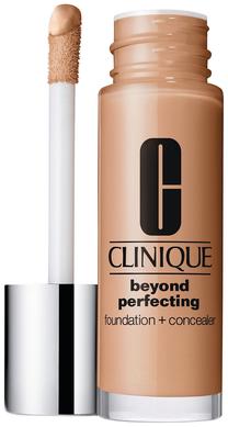 Skystas makiažo pagrindas Clinique Beyond Perfecting Foundation + Concealer, 15 beige, 30 ml