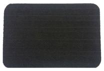 Придверный коврик Okko Roma 1 8008, черный цв., 57 см x 38 см x 0.4 см