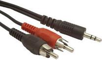 Провод RoGer 3.5 mm, RCA male x 2, 1.5 м