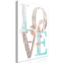 Reprodukcija Artgeist Flourishing Letters DKNW0016XXLPWD, 80 cm x 120 cm
