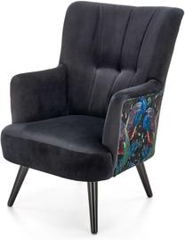 Krėslas Pagoni, juoda sp., 82 cm x 67 cm x 95 cm