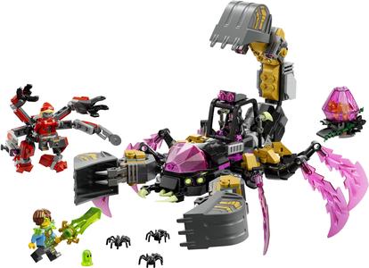 Konstruktorius „LEGO® DREAMZzz™“ Košmarų skorpionas-ekskavatorius Konstruktorius „LEGO® DREAMZzz™“ Košmarų skorpionas-ekskavatorius