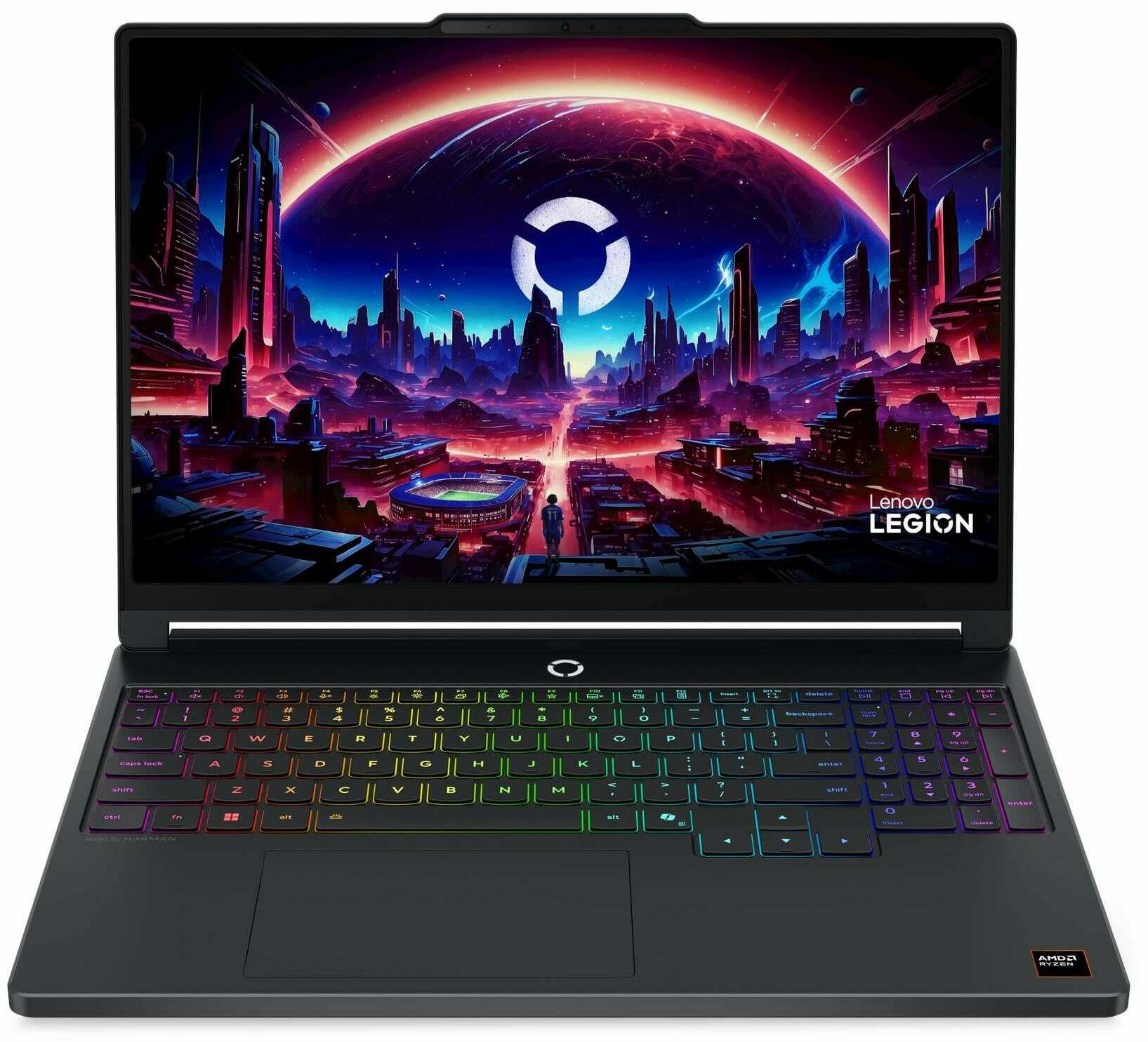 Nešiojamas kompiuteris Lenovo Legion 5 15AHP11 83Q7003JPB, AMD Ryzen 7 - 250, 16 GB, 512 GB, 15.3 ", Nvidia GeForce RTX 5070, juoda sp., EN