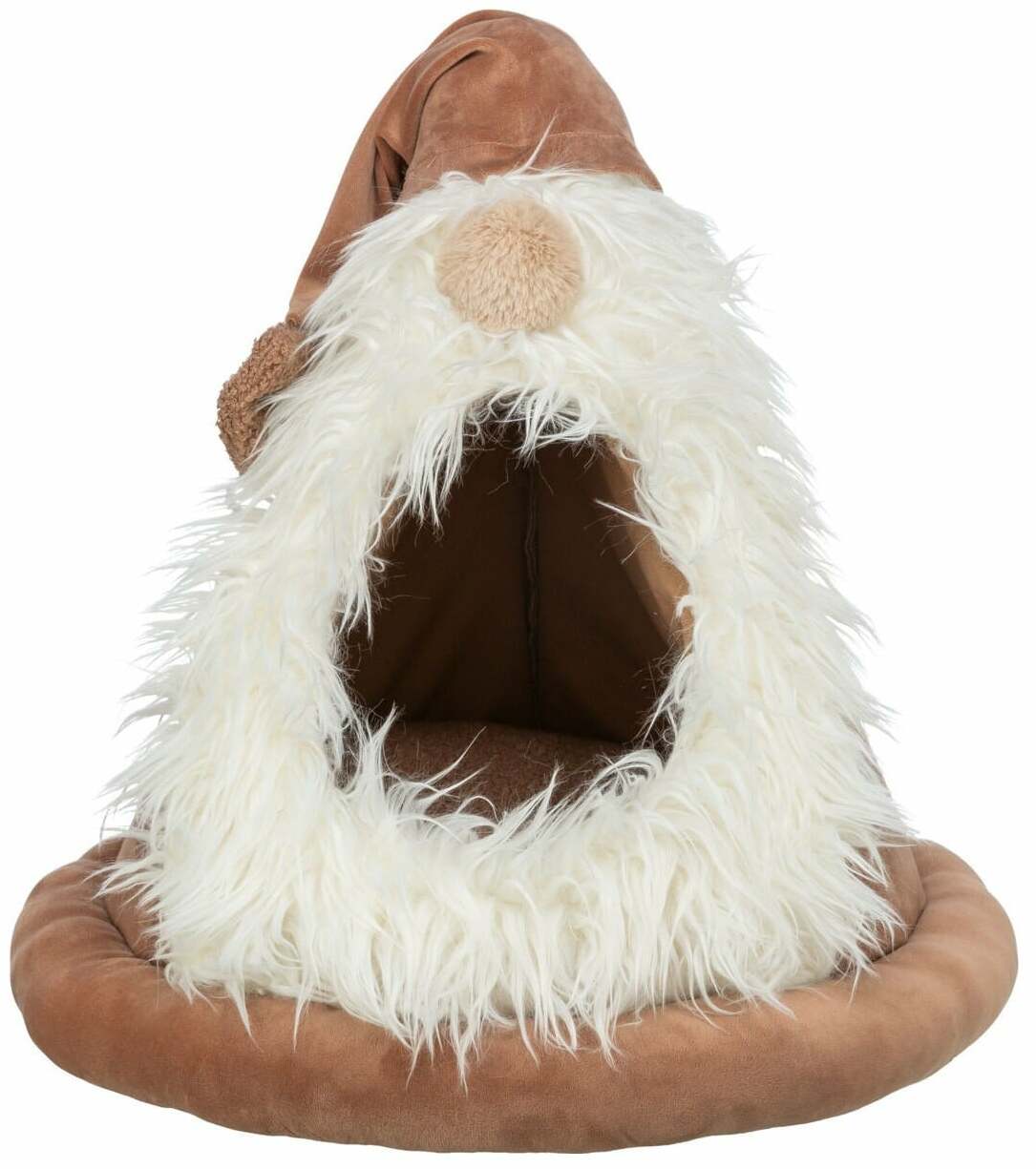 Kaķu māja Trixie Xmas Gnome, brūna