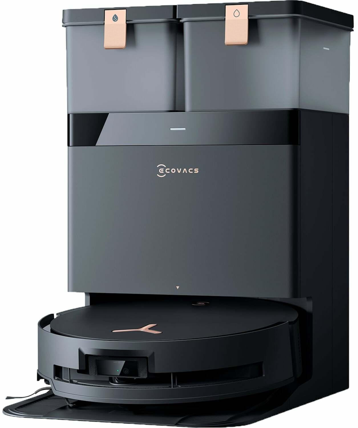 Dulkių siurblys - robotas Ecovacs Deebot X8 Pro Omni, juoda sp.