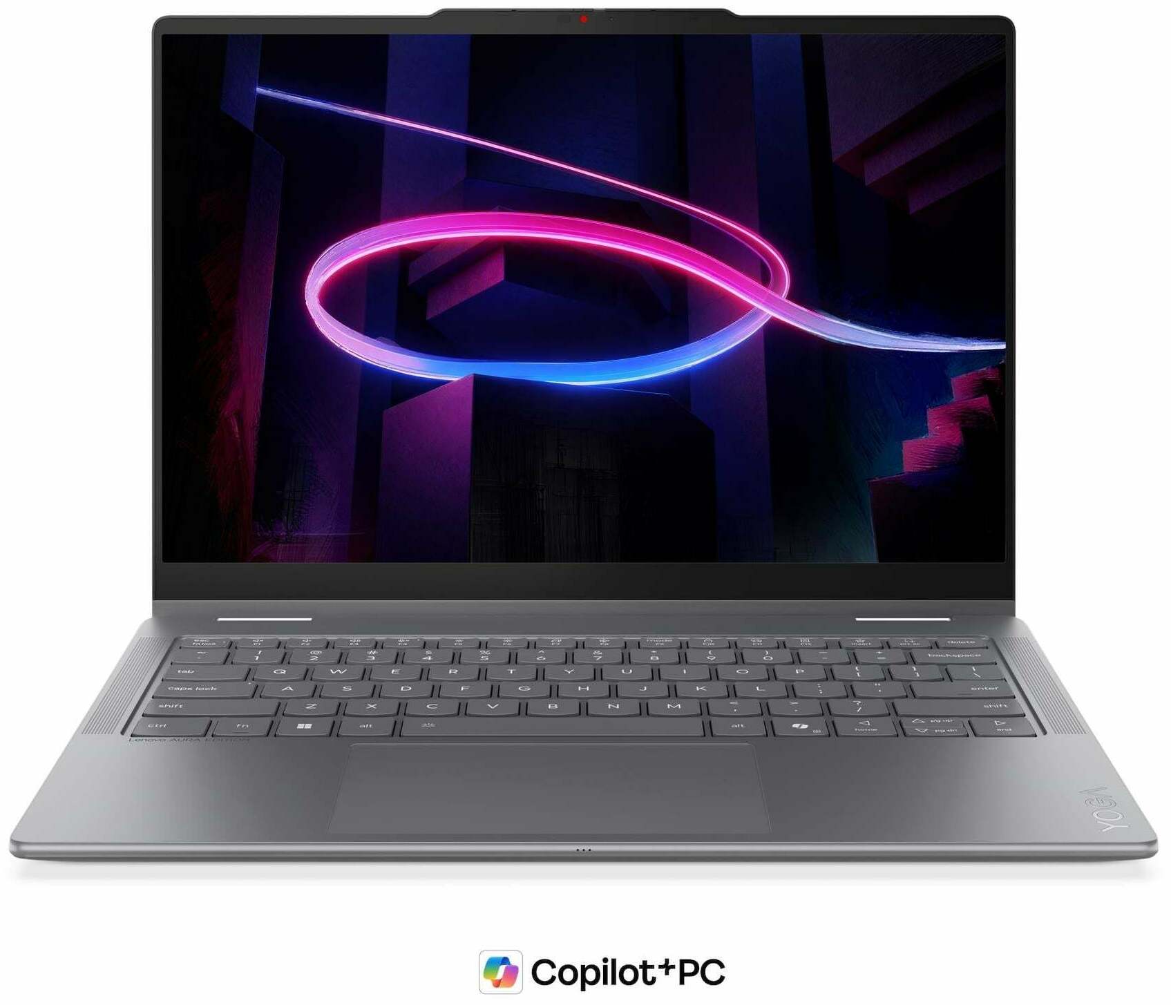 Nešiojamas kompiuteris Lenovo Yoga 7 2-in-1 14IPH11 83TC007RNT, Intel Core Ultra 7 - 355, 16 GB, 512 GB, 14 ", Intel Graphics, pilka sp., EN, Windows 11 home