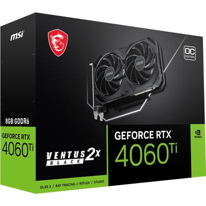 Vaizdo plokštė MSI GeForce RTX™ 4060 Ti GeForce RTX 4060 Ti Vaizdo plokštė MSI GeForce RTX™ 4060 Ti GeForce RTX 4060 Ti