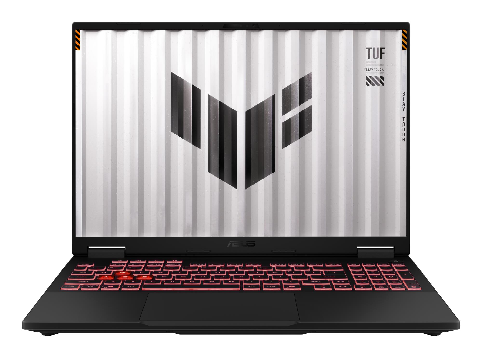 Nešiojamas kompiuteris Asus TUF Gaming A16 FA608UH-RV115W, 260, 16 GB, 512 GB, 16 ", NVIDIA GeForce RTX 5050, juoda sp., EN, Windows 11 home