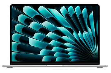 Nešiojamas kompiuteris Apple MacBook Air 15 Z1LQ000BP, M5, 16 GB, 512 GB, 15.3 ", 10-Core GPU, sidabro sp., RU, Mac os