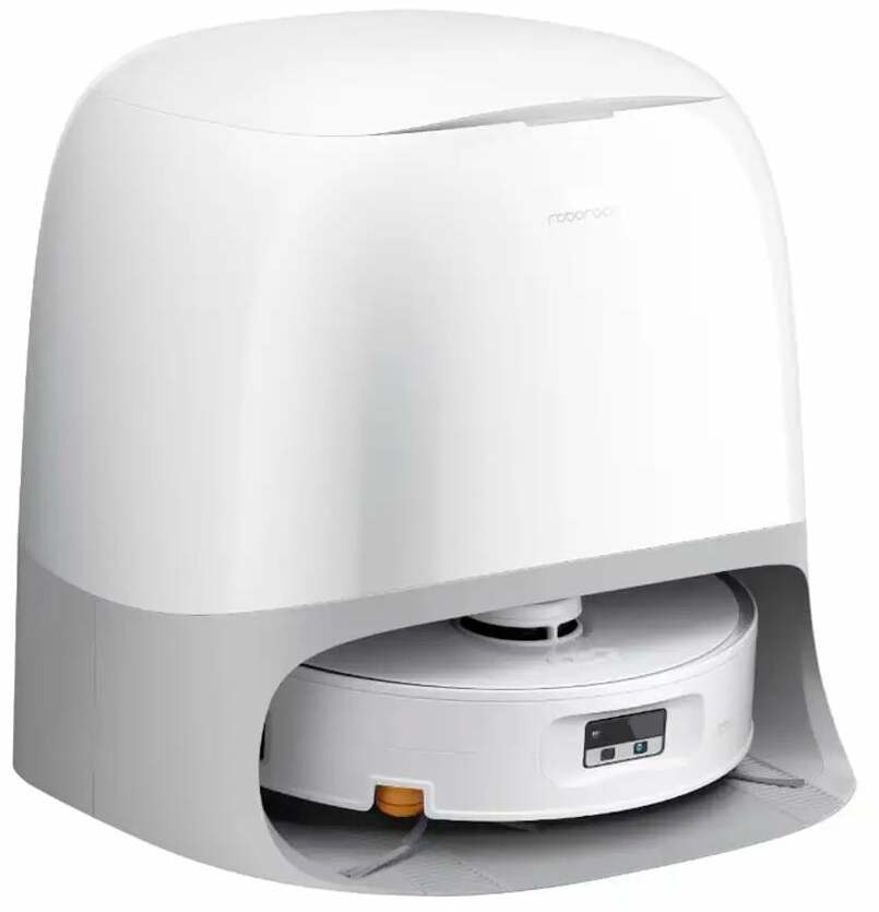 Dulkių siurblys - robotas Roborock Qrevo Curv 2 FlowX, balta sp.