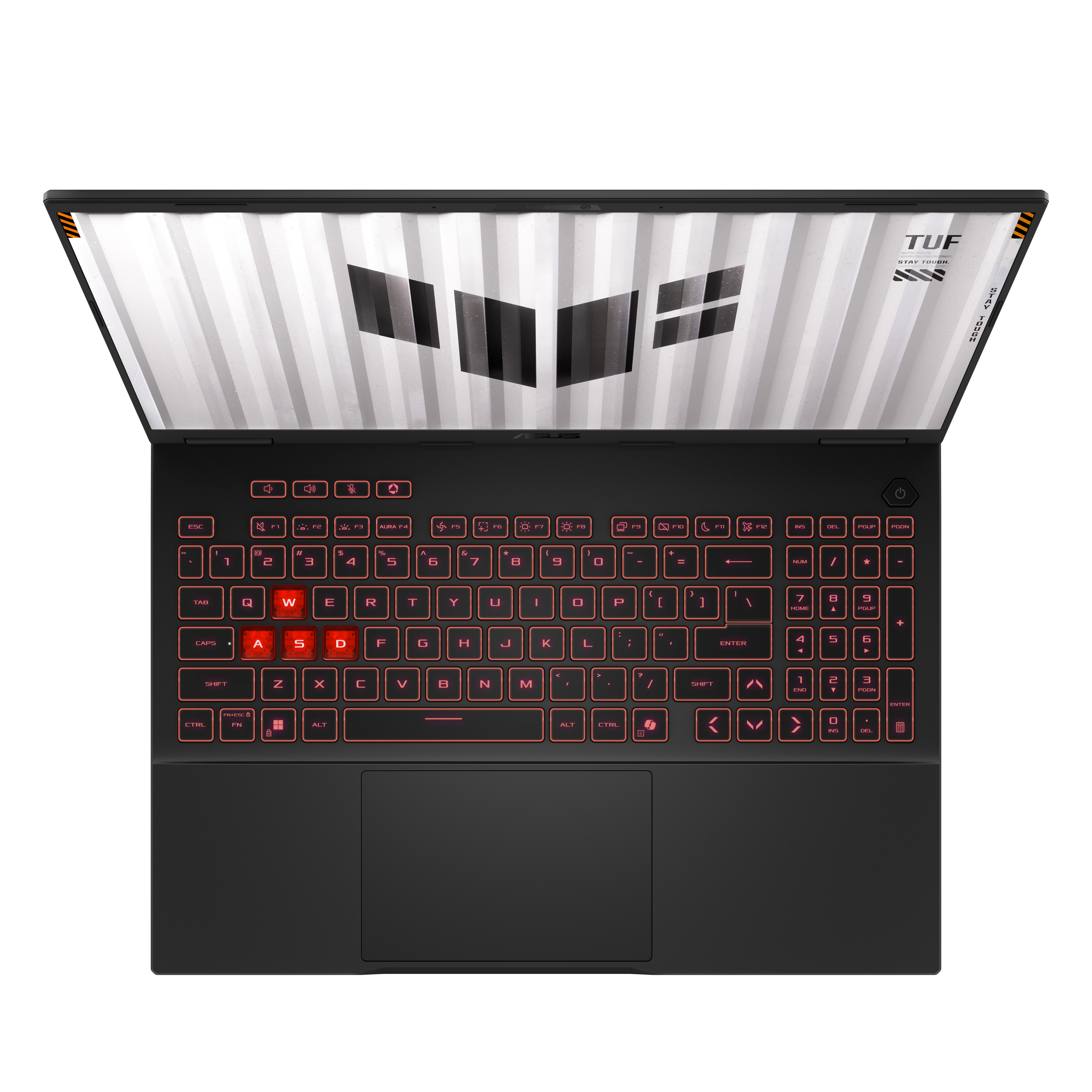 Nešiojamas kompiuteris Asus TUF Gaming A16 FA608UP-QT016W 90NR0KT1-M00340, Ryzen 7 260, 32 GB, 1 TB, 16 ", Nvidia GeForce RTX 5070, juoda sp., ANGLŲ (US), Windows