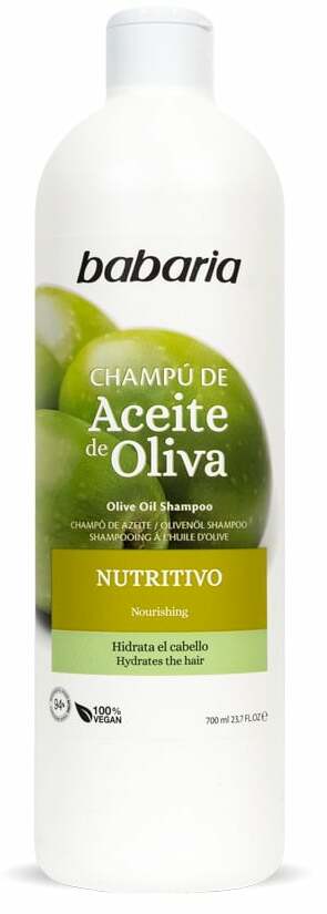 Šampūns Babaria Olive Oil Nourishing