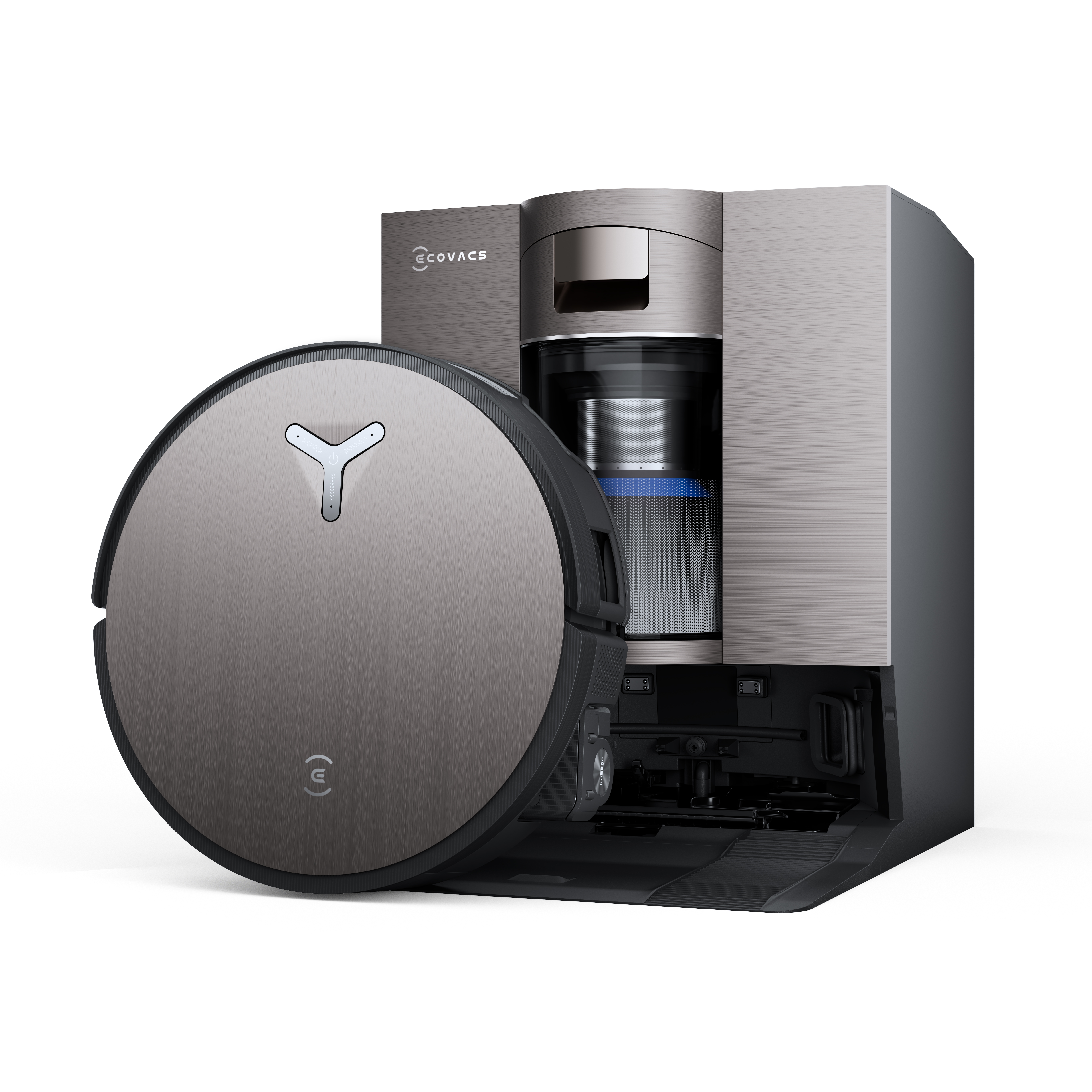 Dulkių siurblys - robotas Ecovacs Deebot X11 Omni Cyclone, juoda sp.