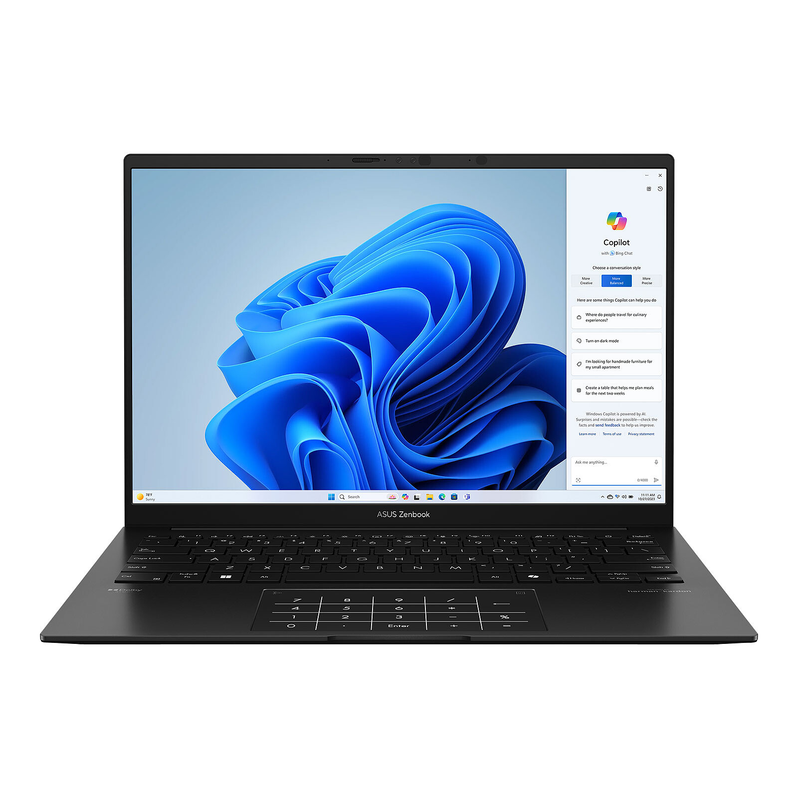 Nešiojamas kompiuteris ZenBook UM3406KA, AMD Ryzen™ AI 7 350, 32 GB, 1 TB, 14 ", AMD Radeon™ Graphics, juoda sp., EN, Windows