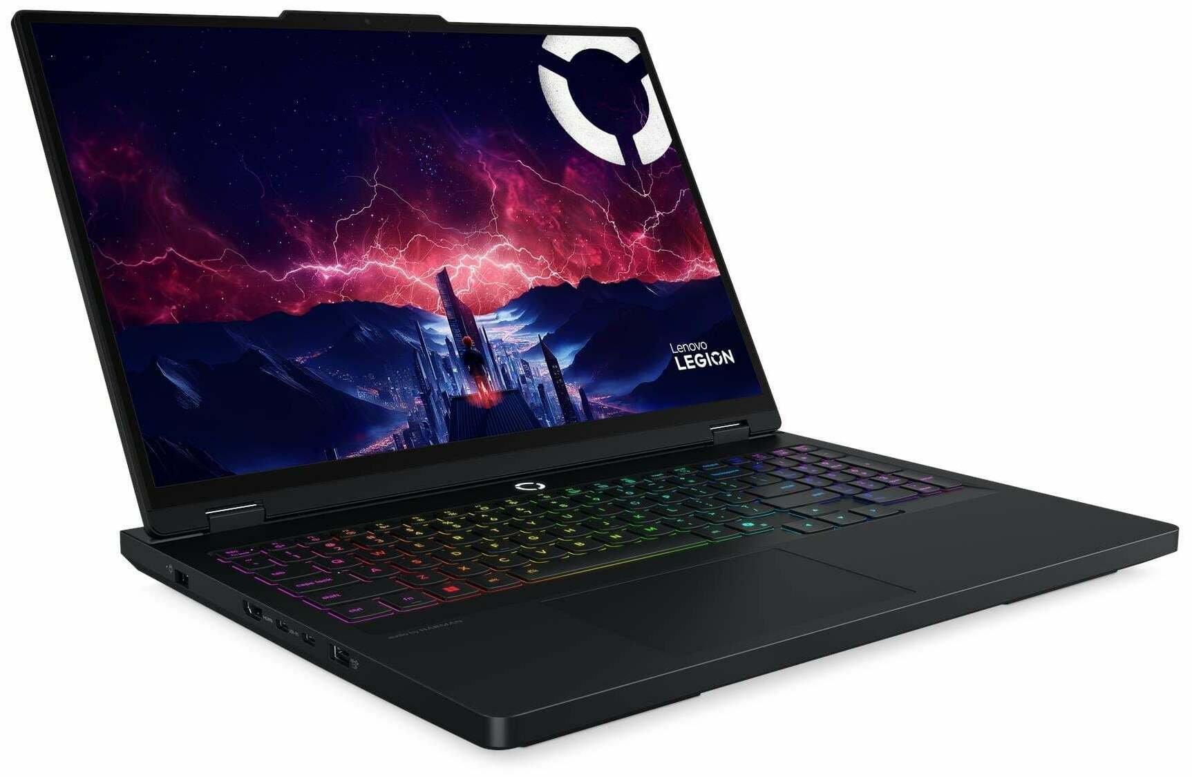 Nešiojamas kompiuteris Lenovo Legion Pro 5 16AFR10 83F2004KNT, AMD Ryzen 9 - 9955HX, 32 GB, 1 TB, 16 ", Nvidia GeForce RTX 5070, juoda sp., EN, Windows 11 home