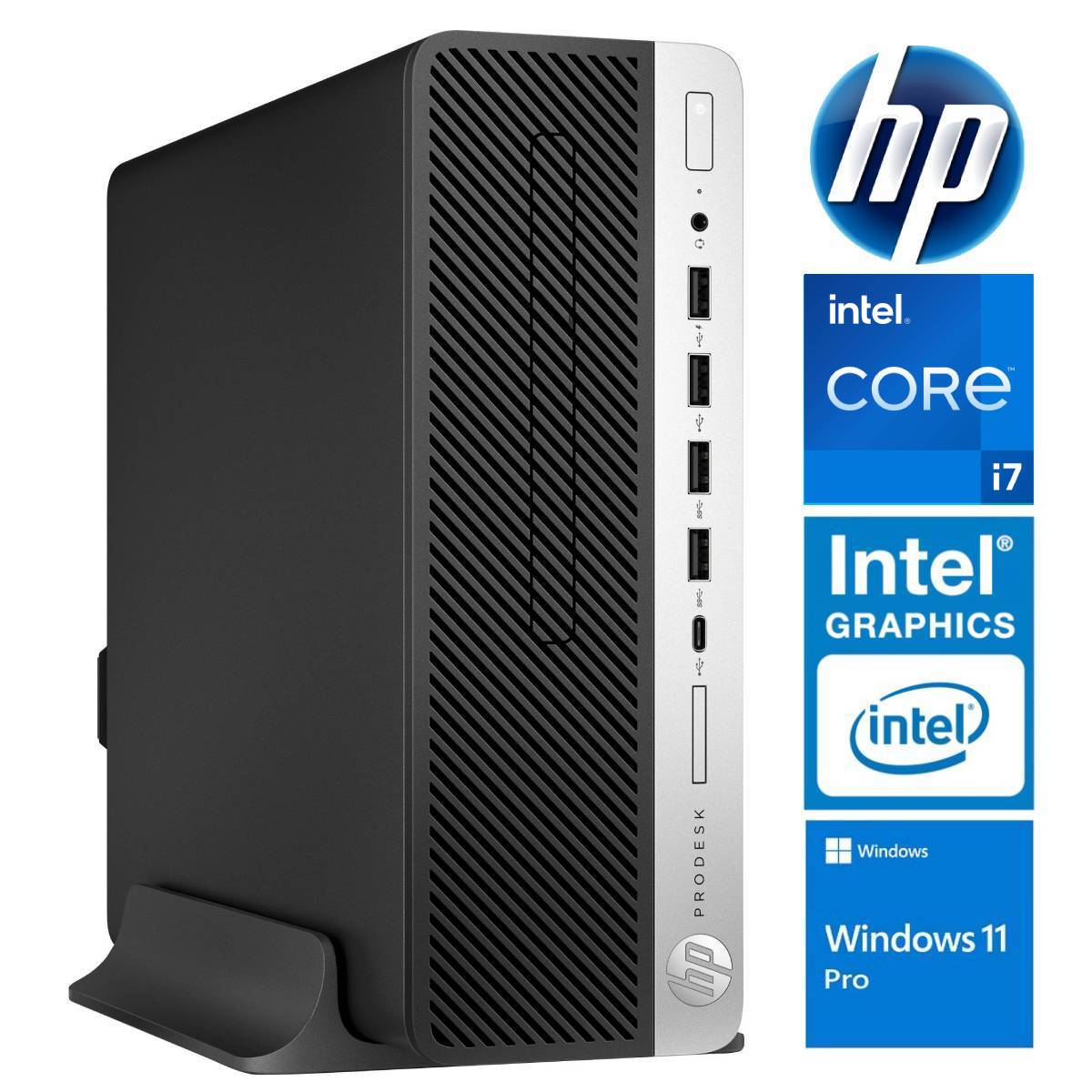 Stacionārs dators HP RM87312, atjaunots Intel