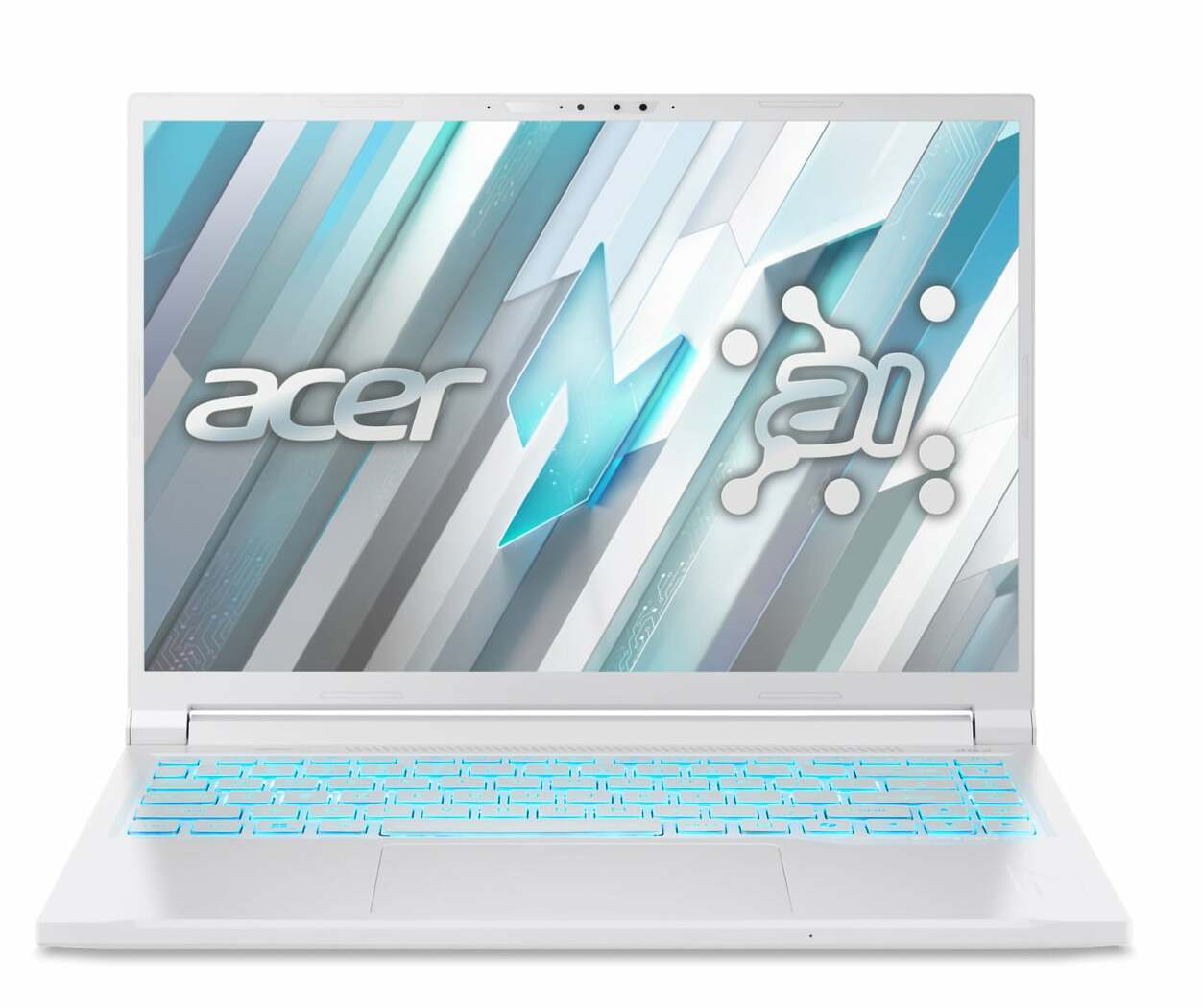 Nešiojamas kompiuteris Acer Nitro V14 ANV14-62-R3F6, AI 350, 16 GB, 1 TB, 14.5 ", NVIDIA GeForce RTX 5050, balta sp., EN, Windows 11 pro