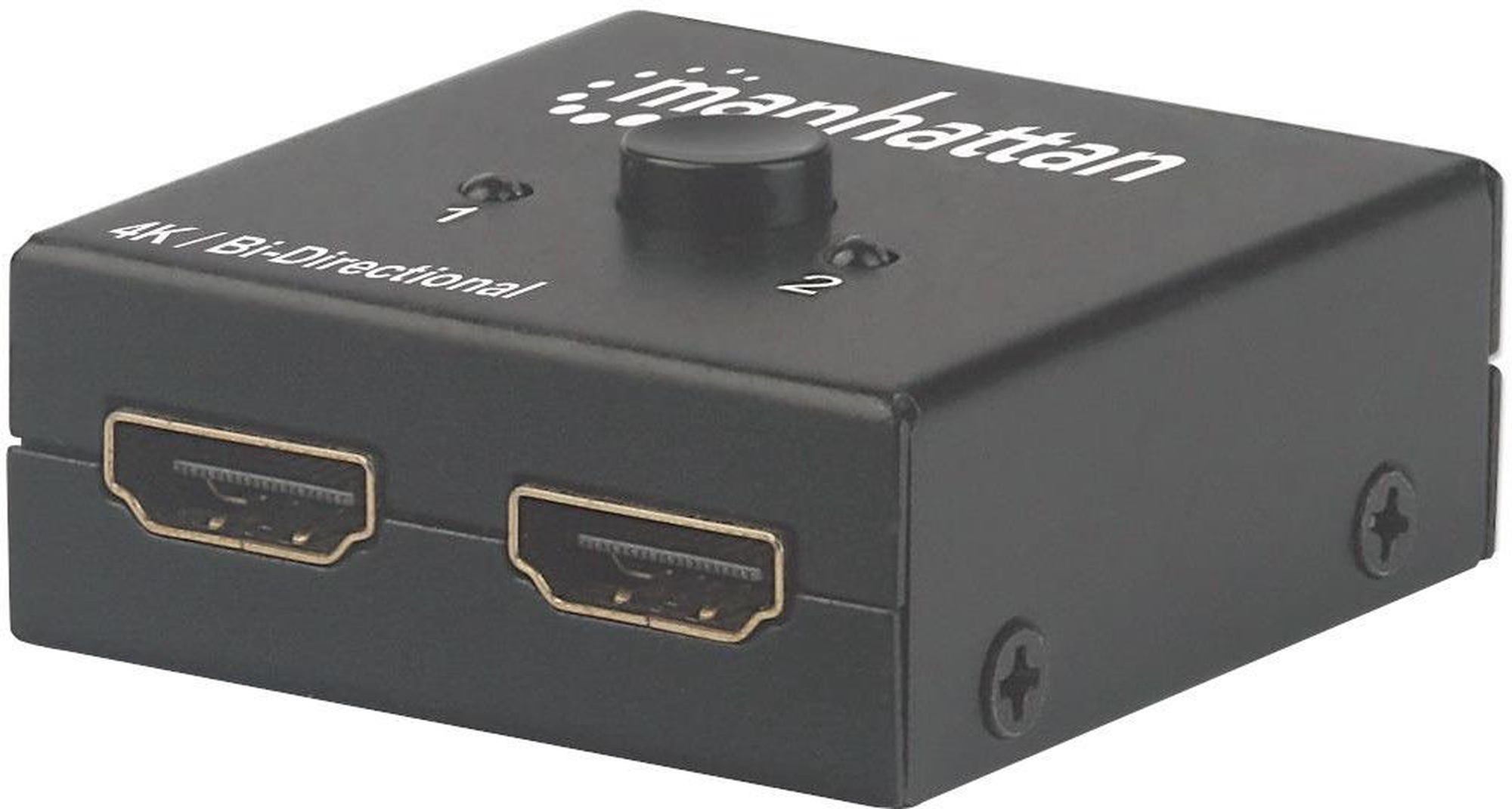 Path Splitter Laidas Manhattan 4K Bi-Directional 2-Port HDMI Splitter 207850 HDMI x 2 ...