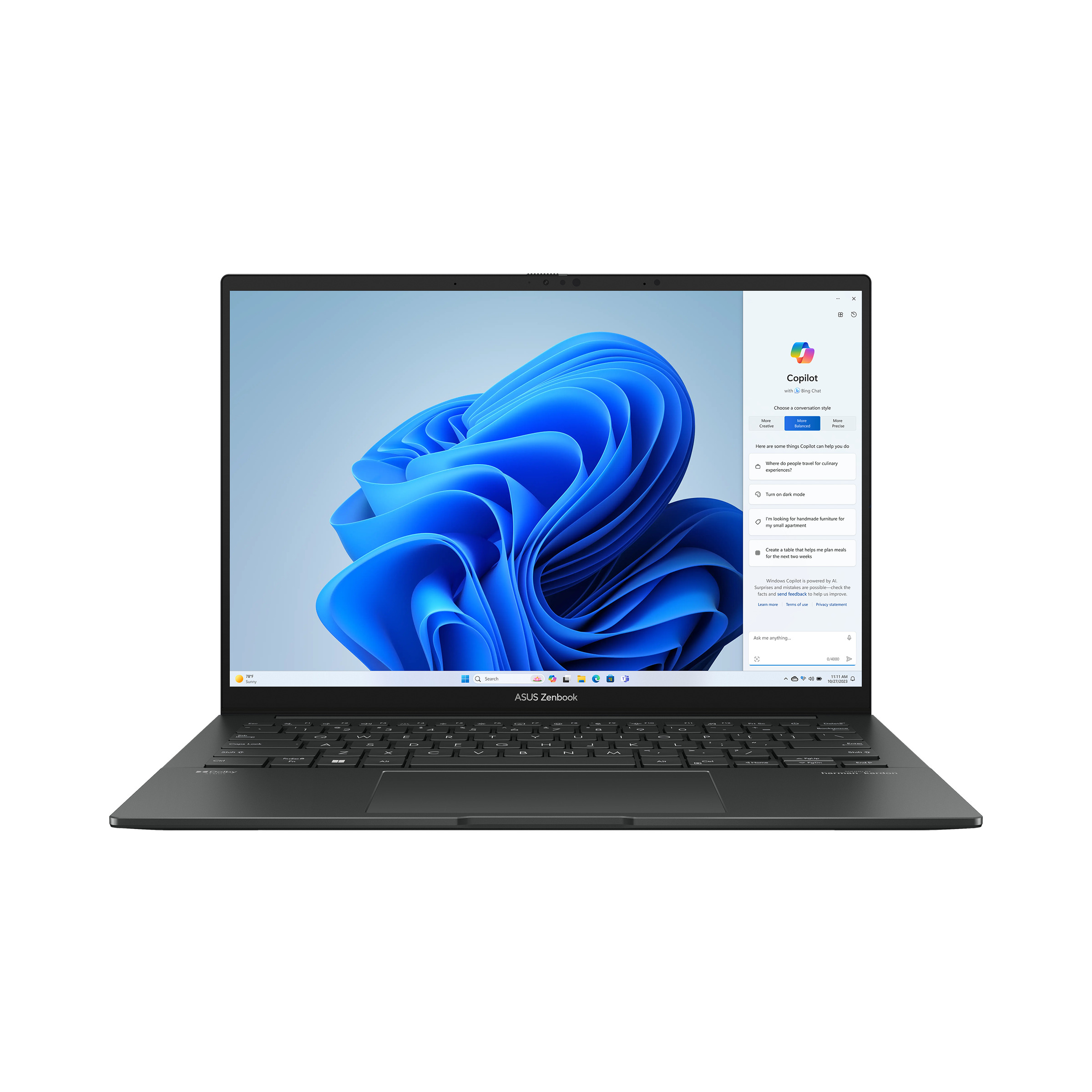 Nešiojamas kompiuteris Asus Zenbook 14, 255H, 16 GB, 512 GB, 14 ", Intel Arc 140T, pilka sp., ANGLŲ (US), Windows 11