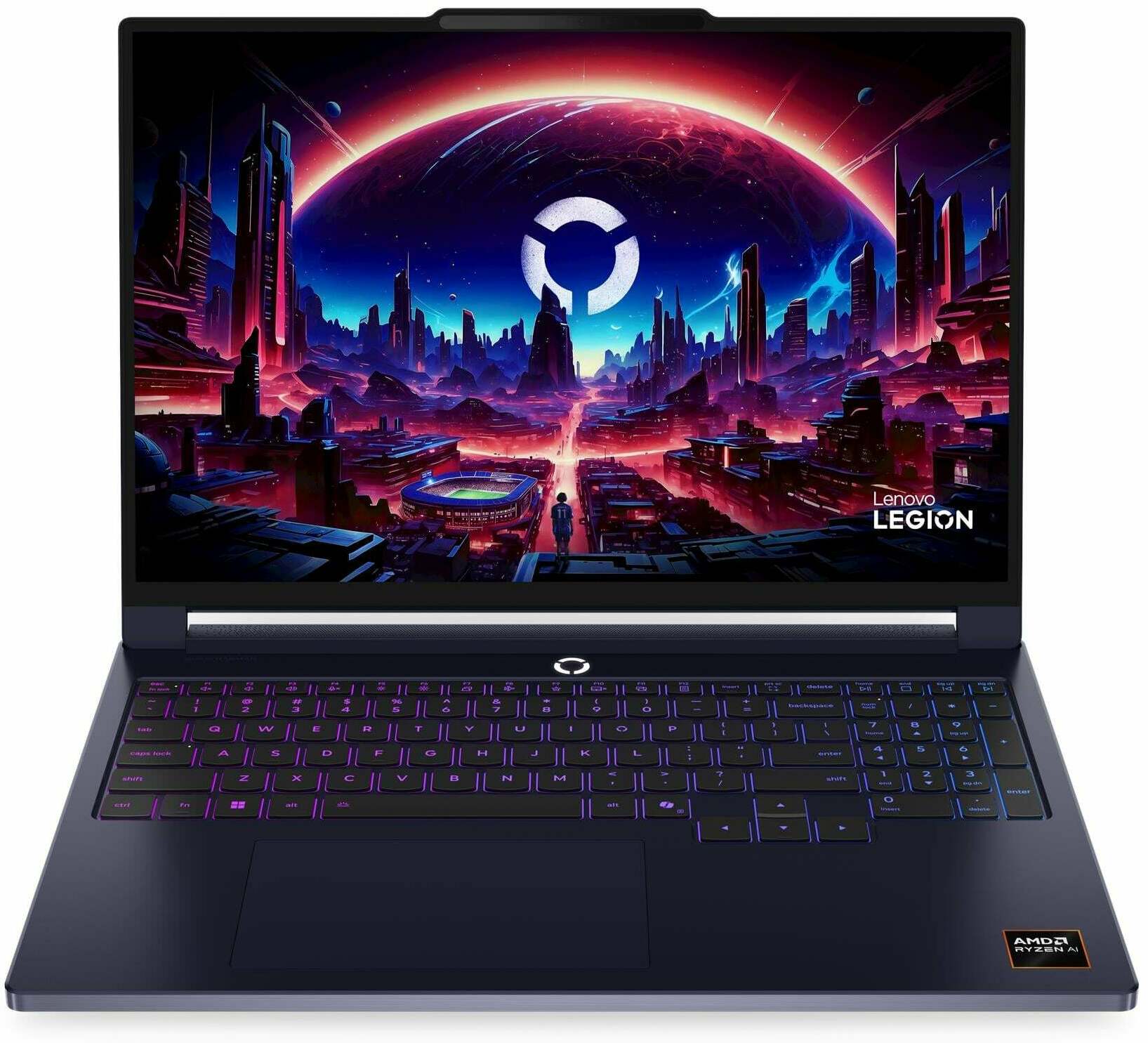 Nešiojamas kompiuteris Lenovo Legion 7 16AGP11 83Q80022NT, AMD Ryzen AI 9 - HX 470, 32 GB, 1 TB, 16 ", Nvidia GeForce RTX 5070, mėlyna sp., EN, Windows 11 home